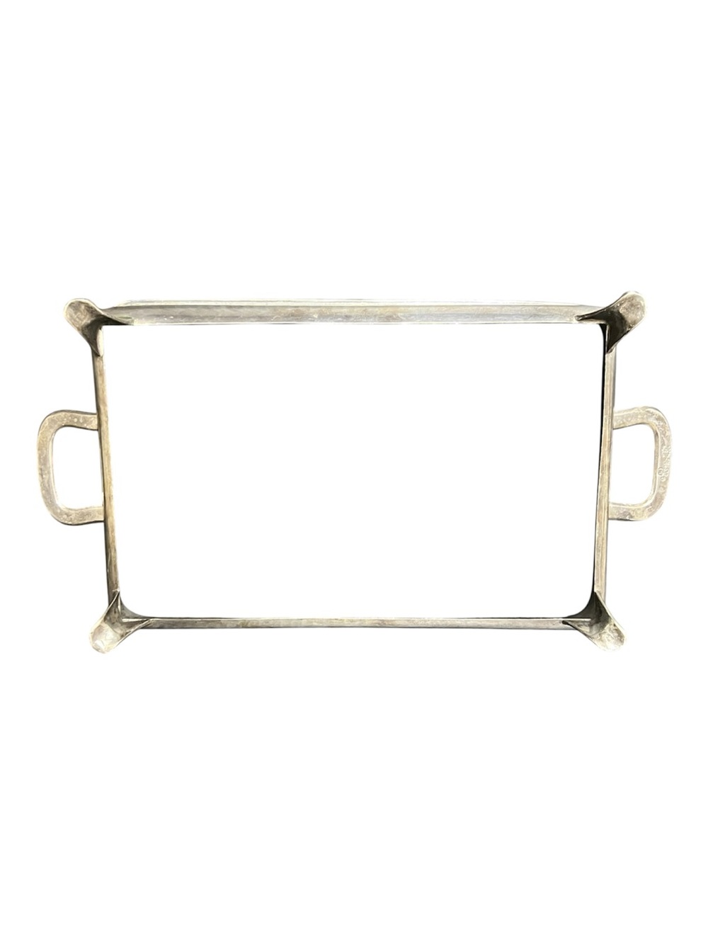 Juventino Lopez Reyes JLR • Mexican Sterling Silver Chafing Stand Frame ≈888g - Picture 6 of 14